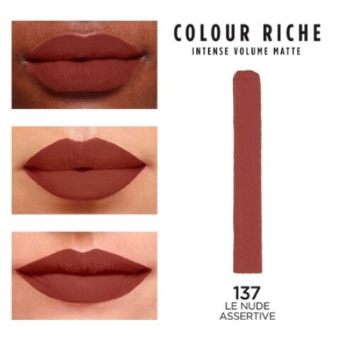 L´oréal Paris Colour Riche Labial en barra 137 Le nude assertive