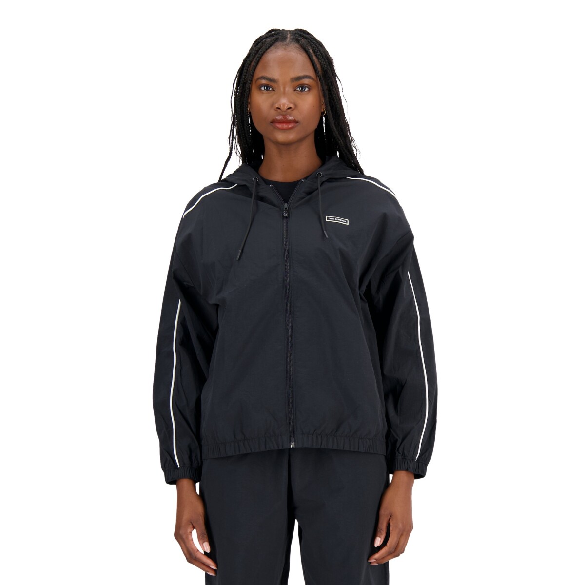 Campera New Balance de Dama - WJ33502BK - BLACK 