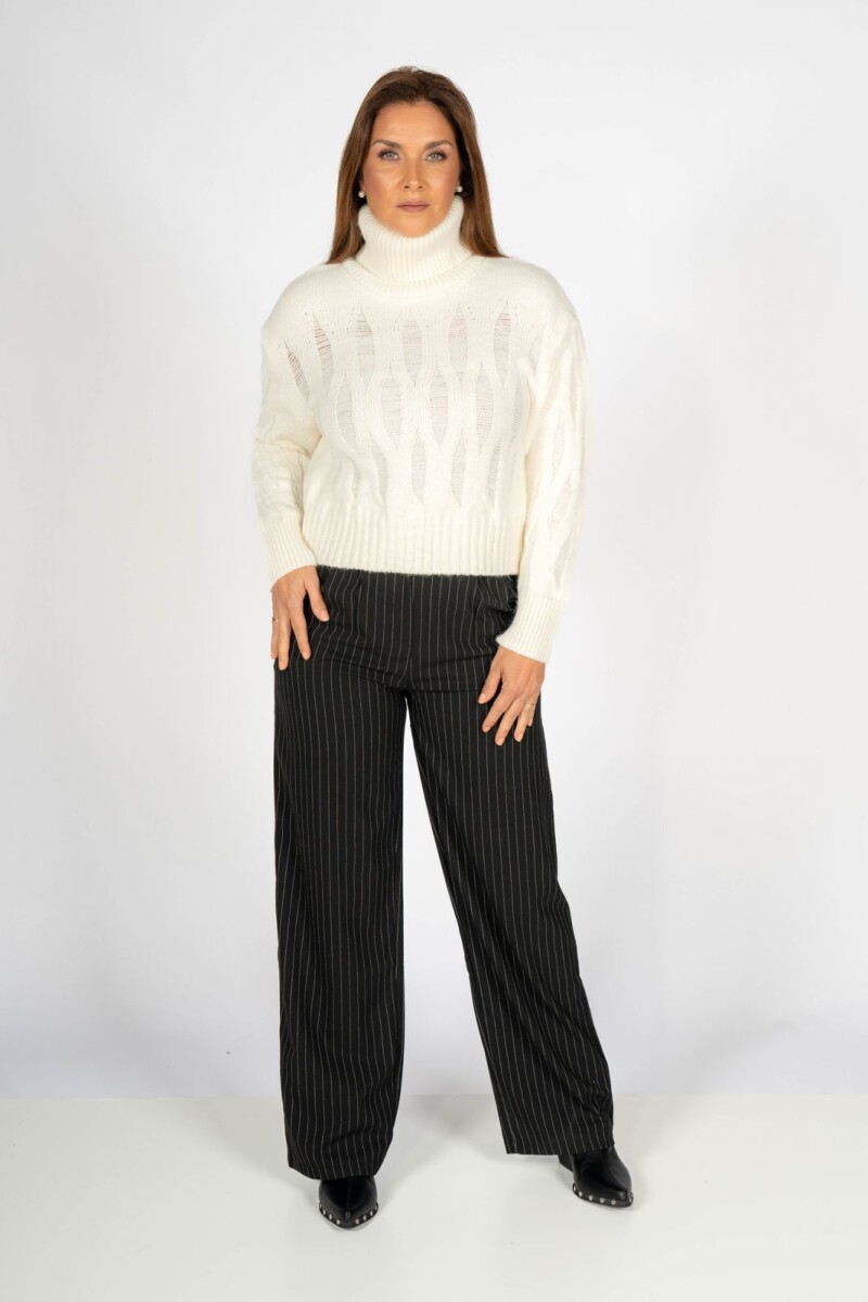 Sweater Rime Blanco