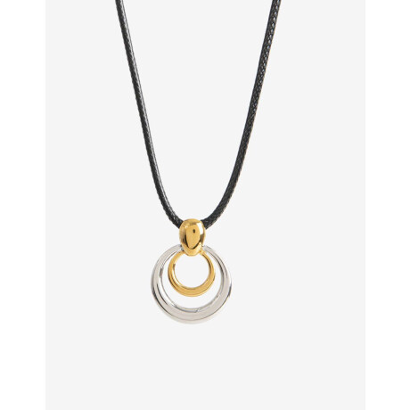 Collares Cortos Metal Dorado