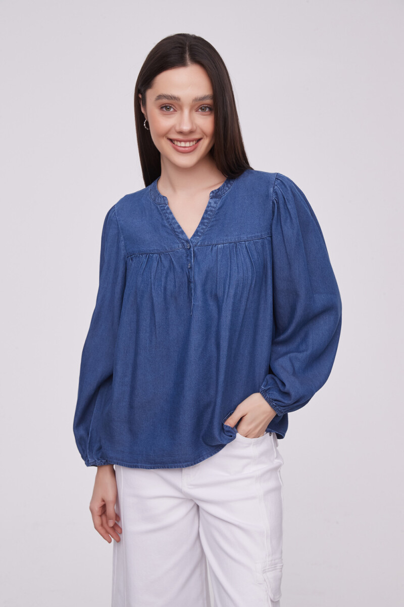 Blusa Mertan - Azul 