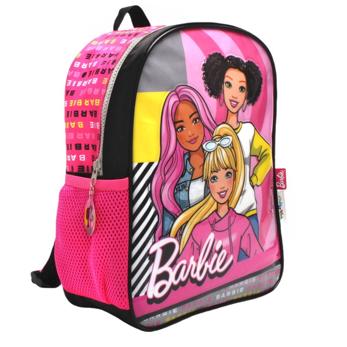 Mochila Barbie Grande 15' P/ Niña Reforzada Diseños - Rosa 2 
