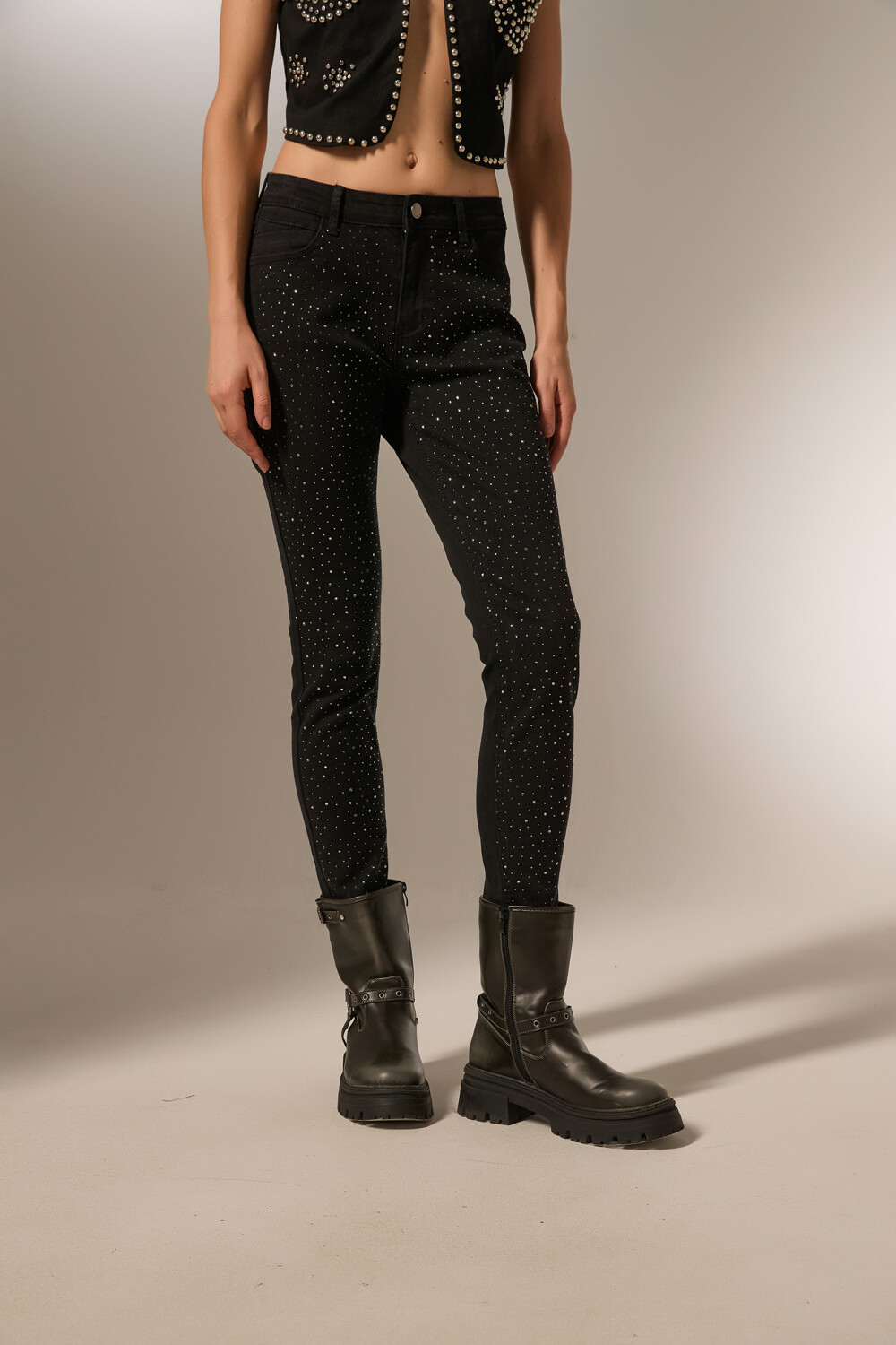 Pantalon Cindi Negro