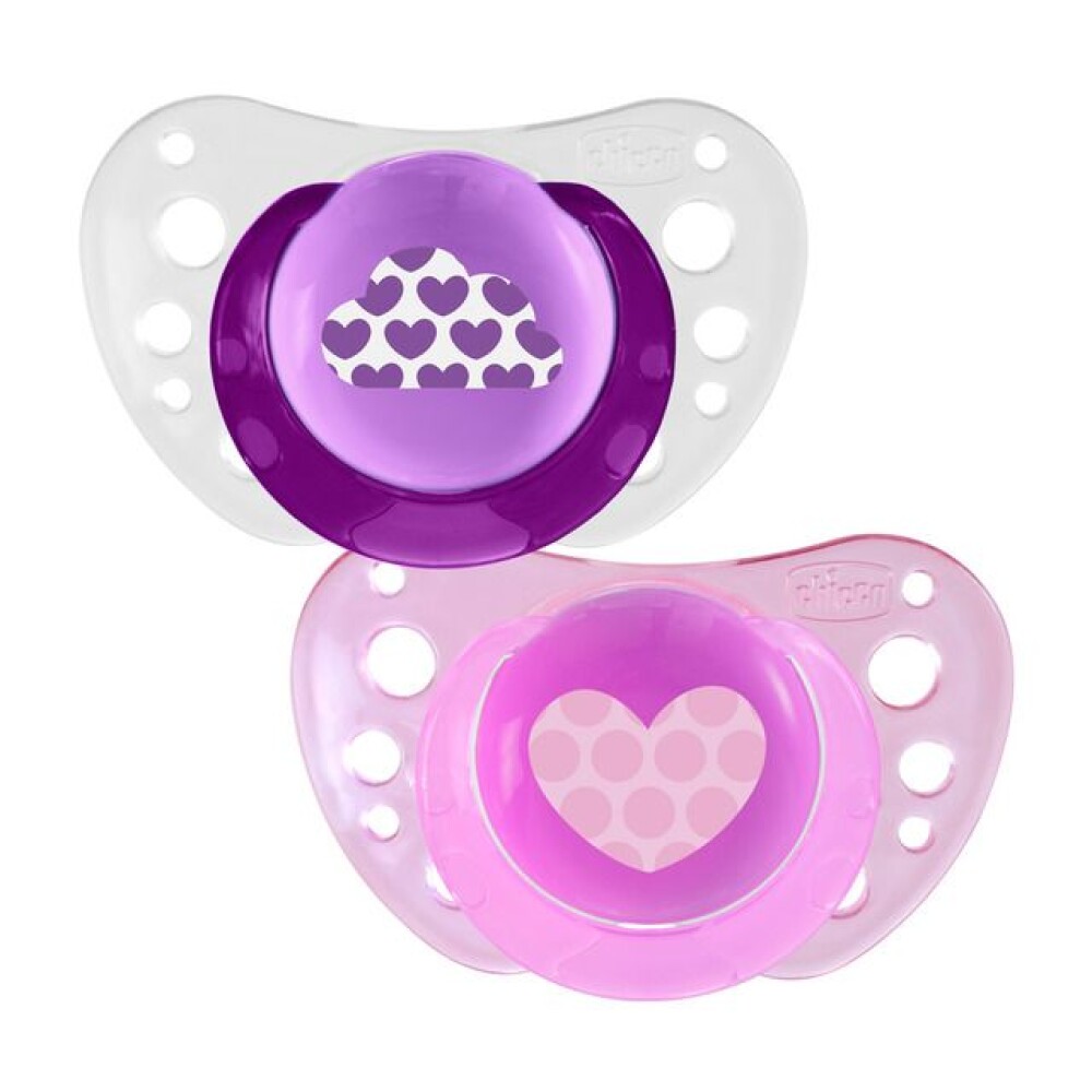 Chupete 6-16M+ Rosado X2 Con Caja CHUPETE PHYSIO AIR SIL. 6-16M+ ROSADO X2 CON CAJA