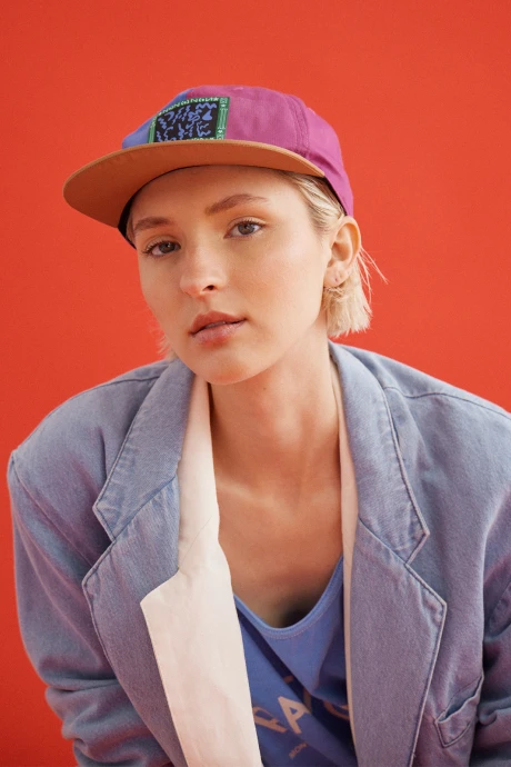 Cap Fantic Colorblock Camel
