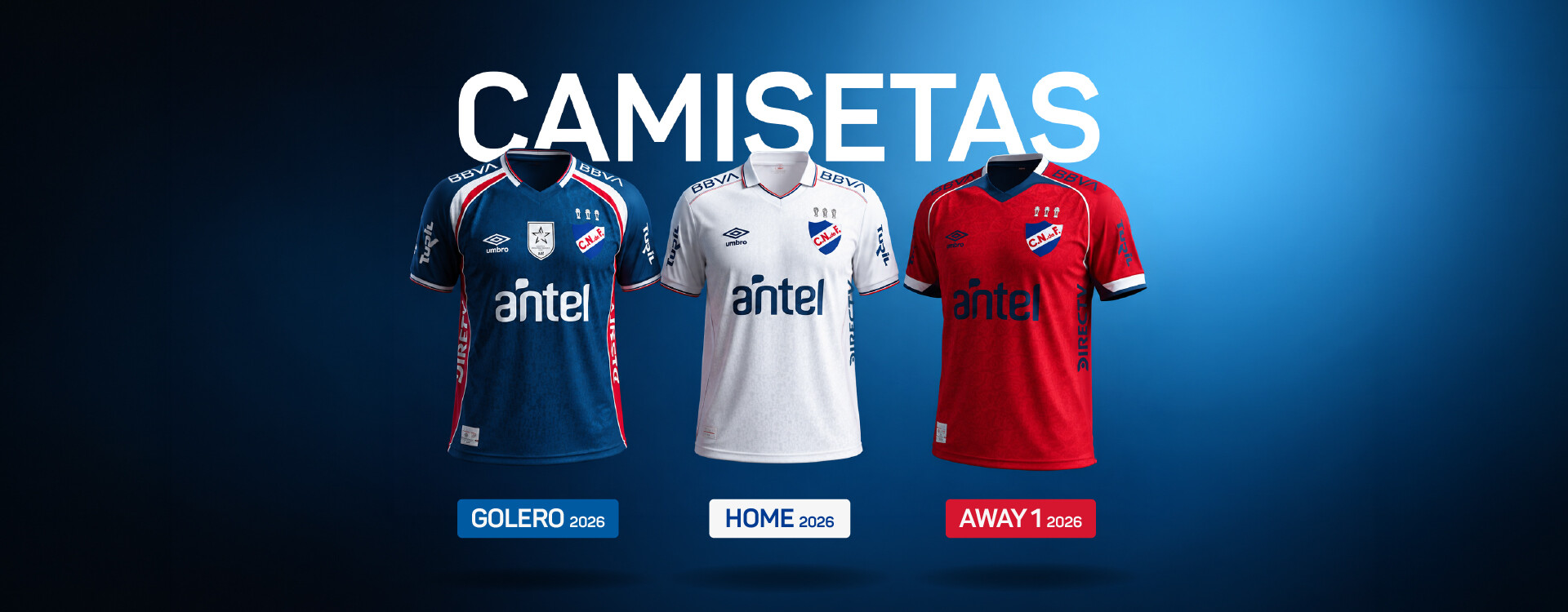 Camisetas 2026