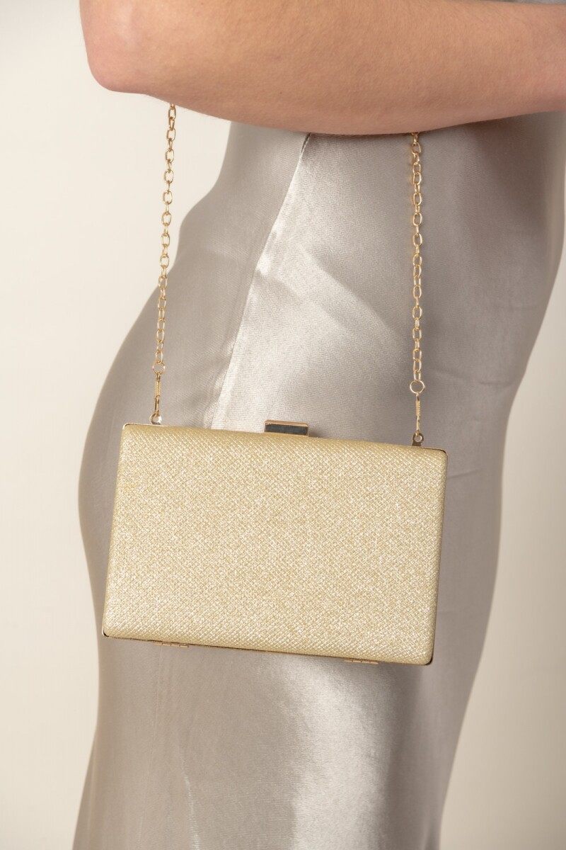 CARTERA JACARANDA - Dorado 