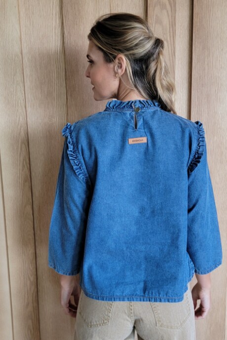 Blusa Jazmín Denim azul