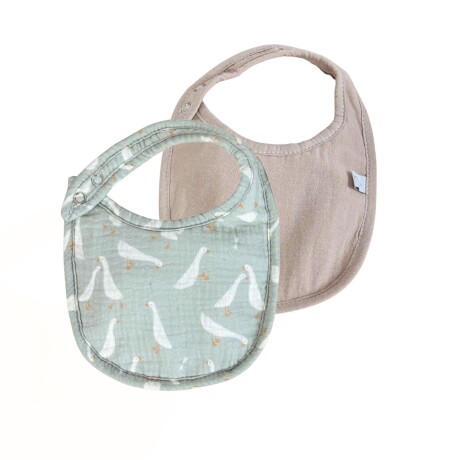 Baberos Packx2 Bib Hyde Park Verde