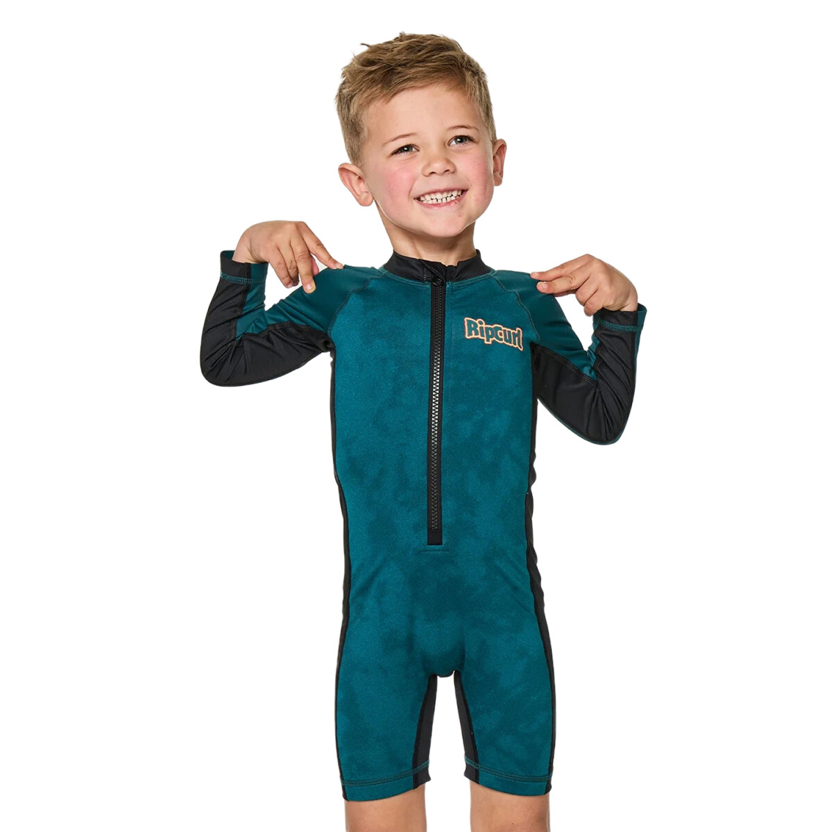 Lycra Rip Curl Paddle Out Upf Spring - Verde 