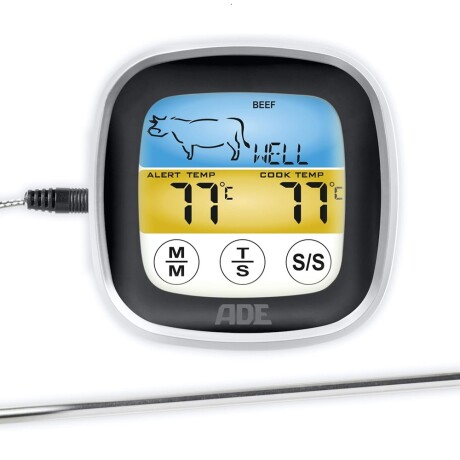 Termómetro para Barbacoa con Sonda 250ºC ADETermometro con sonda Termómetro para Barbacoa con Sonda 250ºC ADETermometro con sonda
