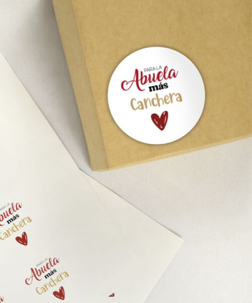 Stickers abuelos plancha DISEÑO 3