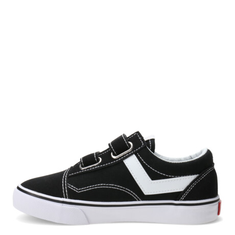 Championes Infantiles Pony Negro - Blanco