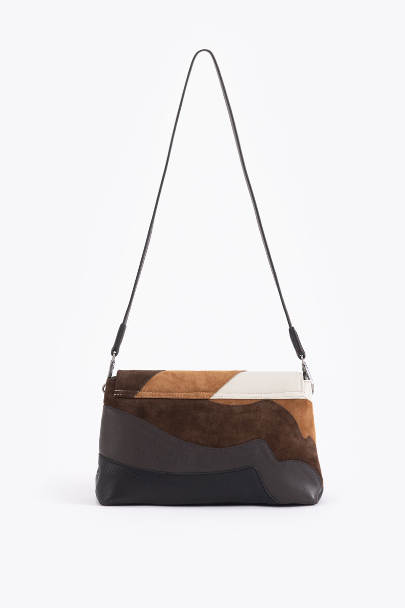 CARTERA LOCK WAVES Marron