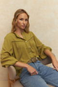 CAMISA GRAPE Verde Oliva