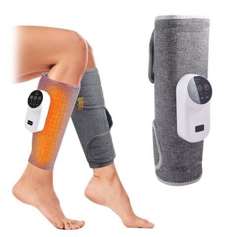 Masajeador Piernas Pantorrilas Recargable Programable Dolor Variante Color Gris