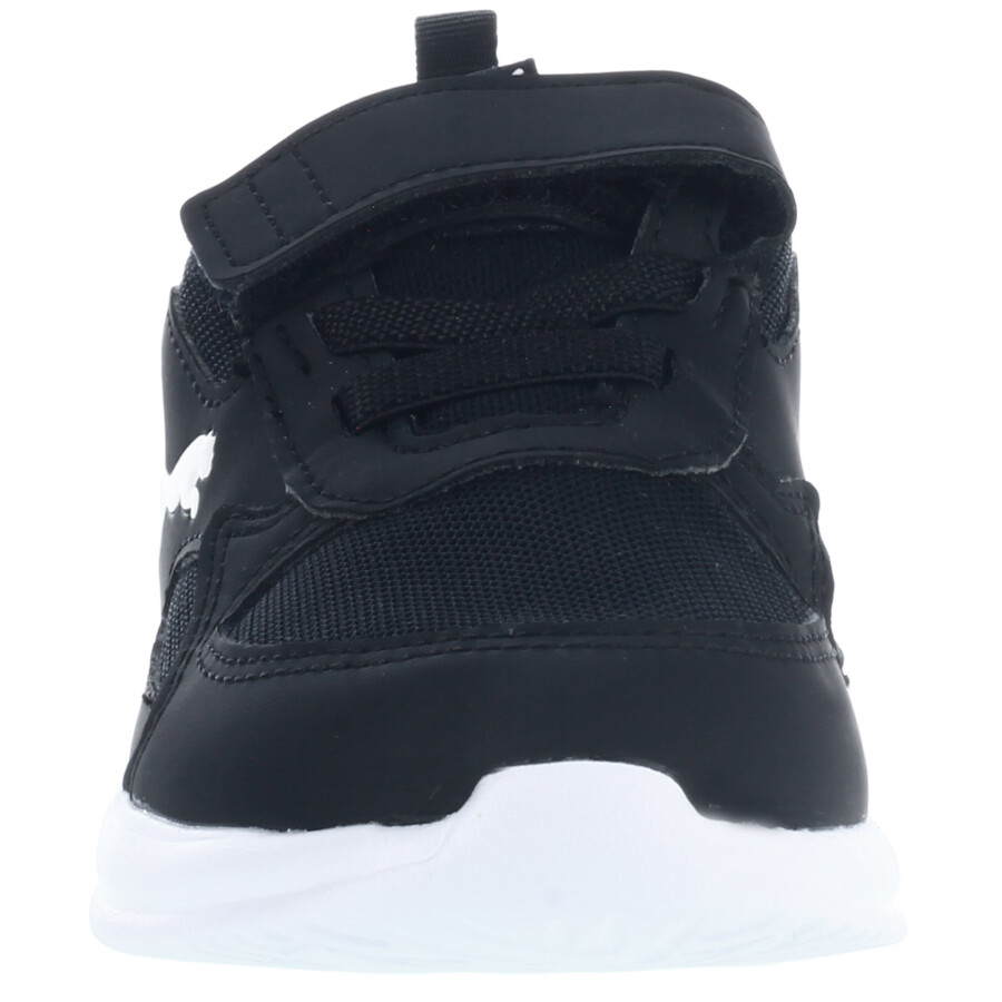 Championes Infantiles Puma Fun Racer Kids Negro - Blanco