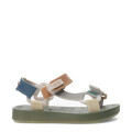Sandalias Infantiles Rider Free Style II Verde - Beige