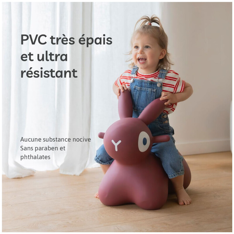 Saltarin Hoppi Bunny Quut Burgundy