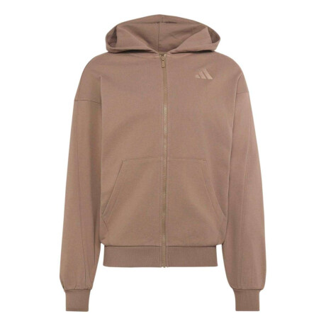 Campera Casual De Hombre Adidas Kit Small Logo Crema