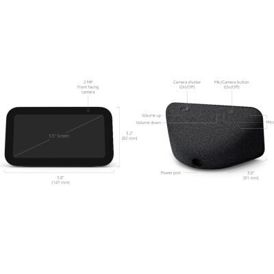 Parlante inteligente Amazon Echo Show 5 blanco Parlante inteligente Amazon Echo Show 5 blanco