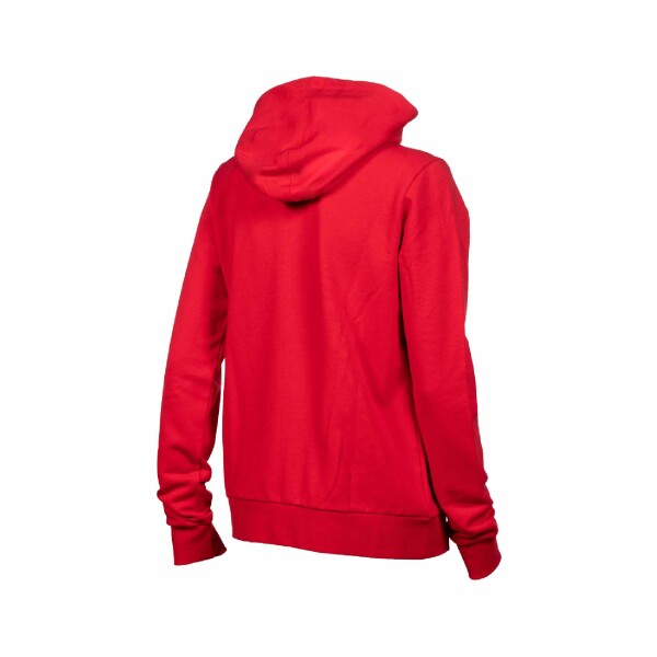 Campera Canguro Con Capucha Deportivo Para Mujer Arena Women's Team Hooded Jacket Panel Rojo