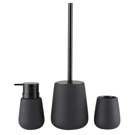 Dispensador de jabón EKBY negro Negro