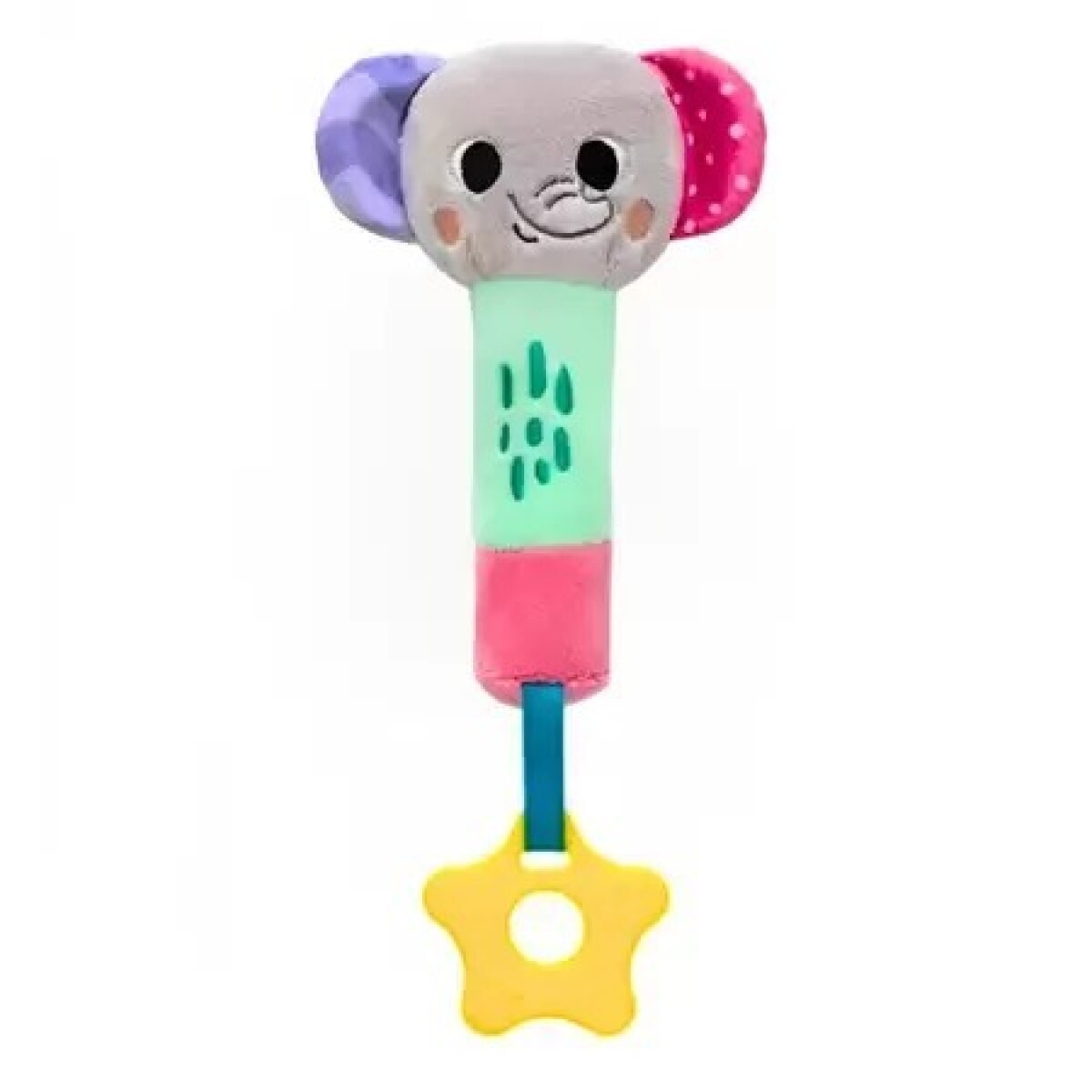 Sonajero con mordillo BUBAZOO - elefante 