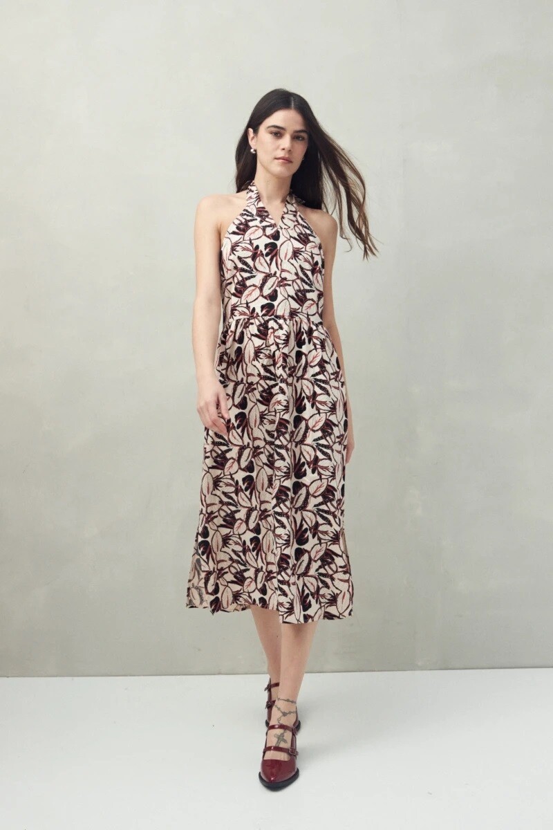 VESTIDO D.CASSIN ORIENTAL - BEI LADRI 