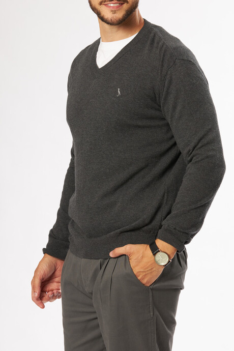SWEATER ANIL POLANCO Gris Oscuro