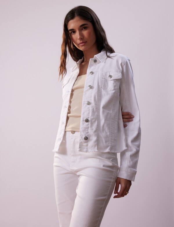 Camperita Jean Flecos BLANCO