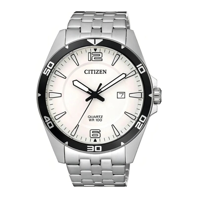 Reloj Citizen BI5051-51A para hombre con correa de acero Plateado