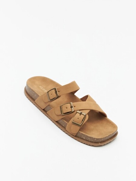 SANDALIA PADDOCK NATIS WHISKY