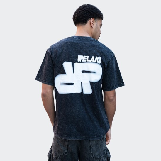 Remera Relajo ISO Negro
