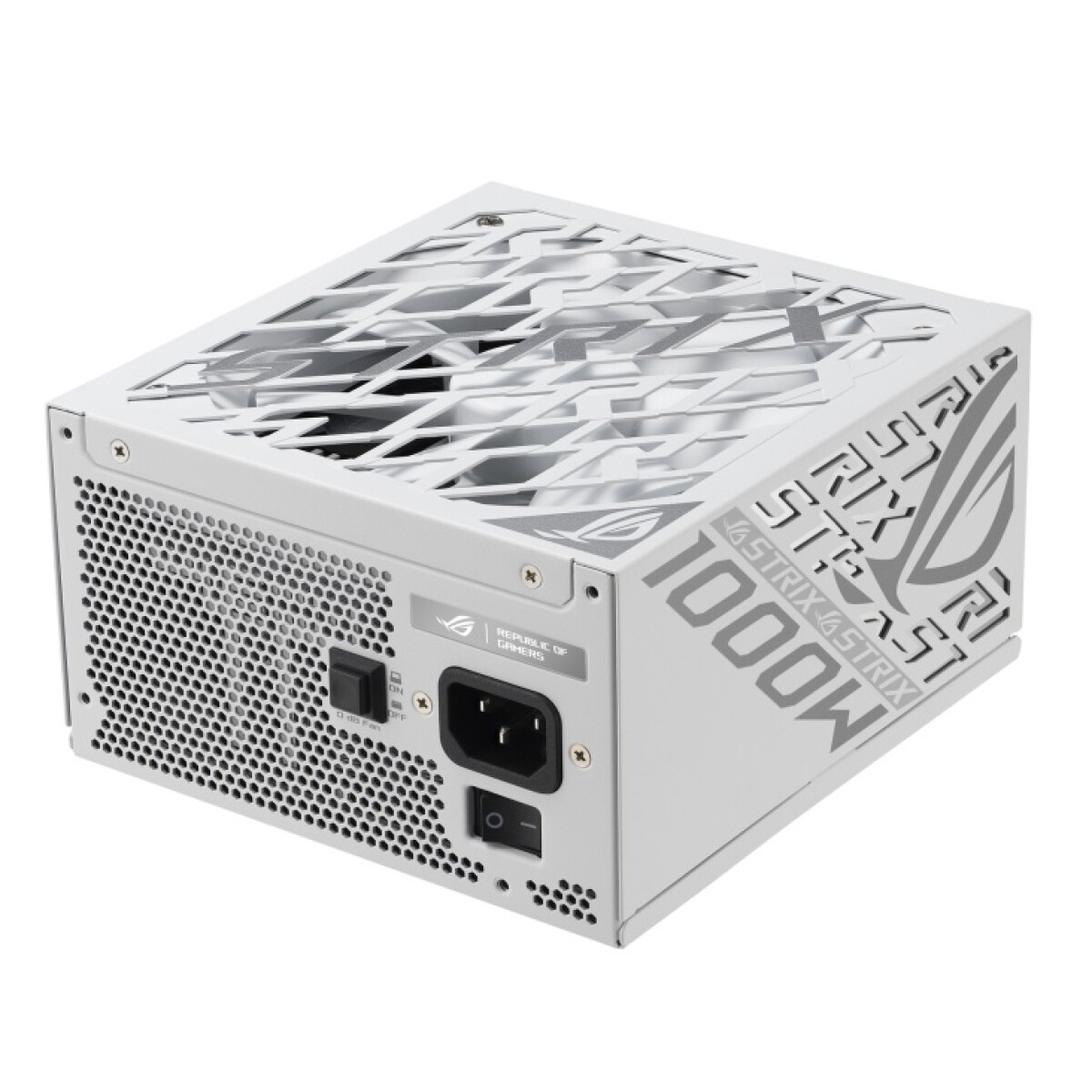 Fuente Asus Rog Strix 1000P Gaming 80 Plus Platinum Blanca 