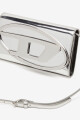 BILLETERA / MINIBOLSO 1DR CUER Plata