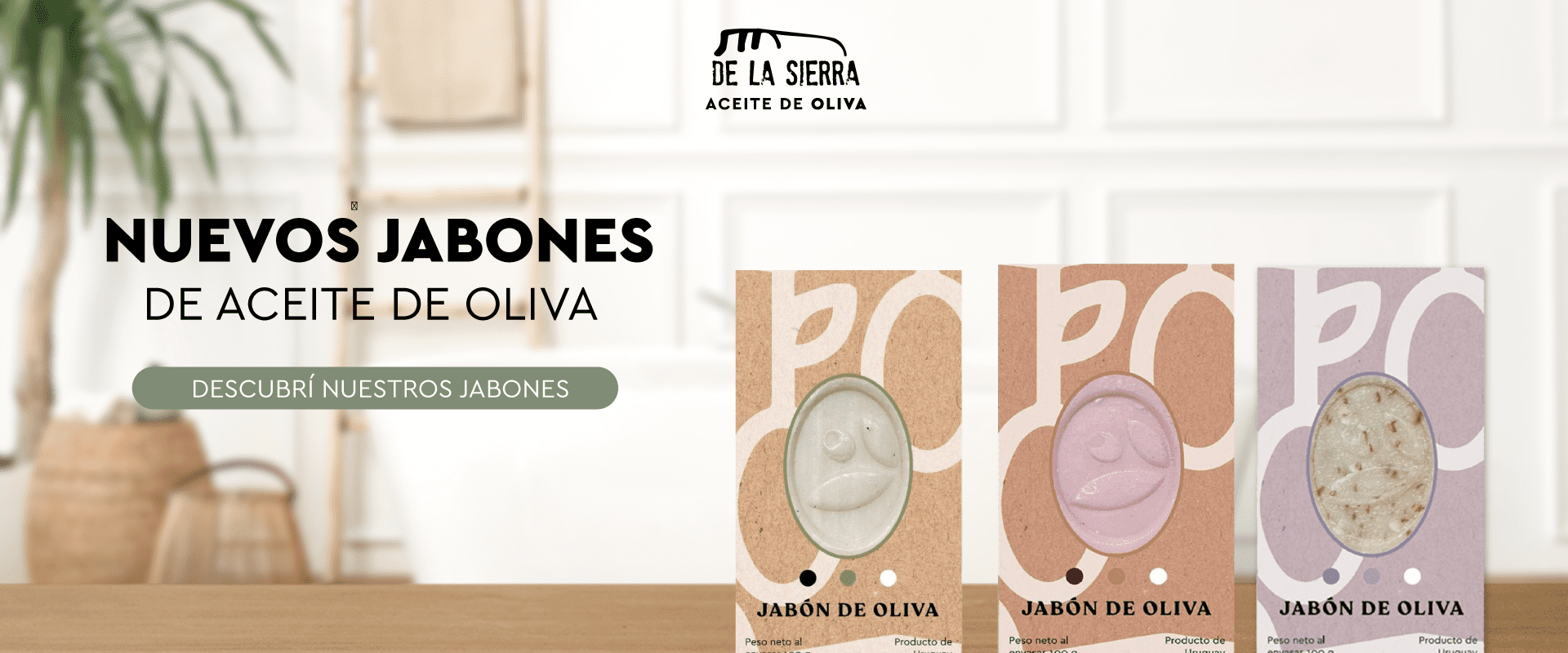 Nuevos Jabones de Aceite de Oliva