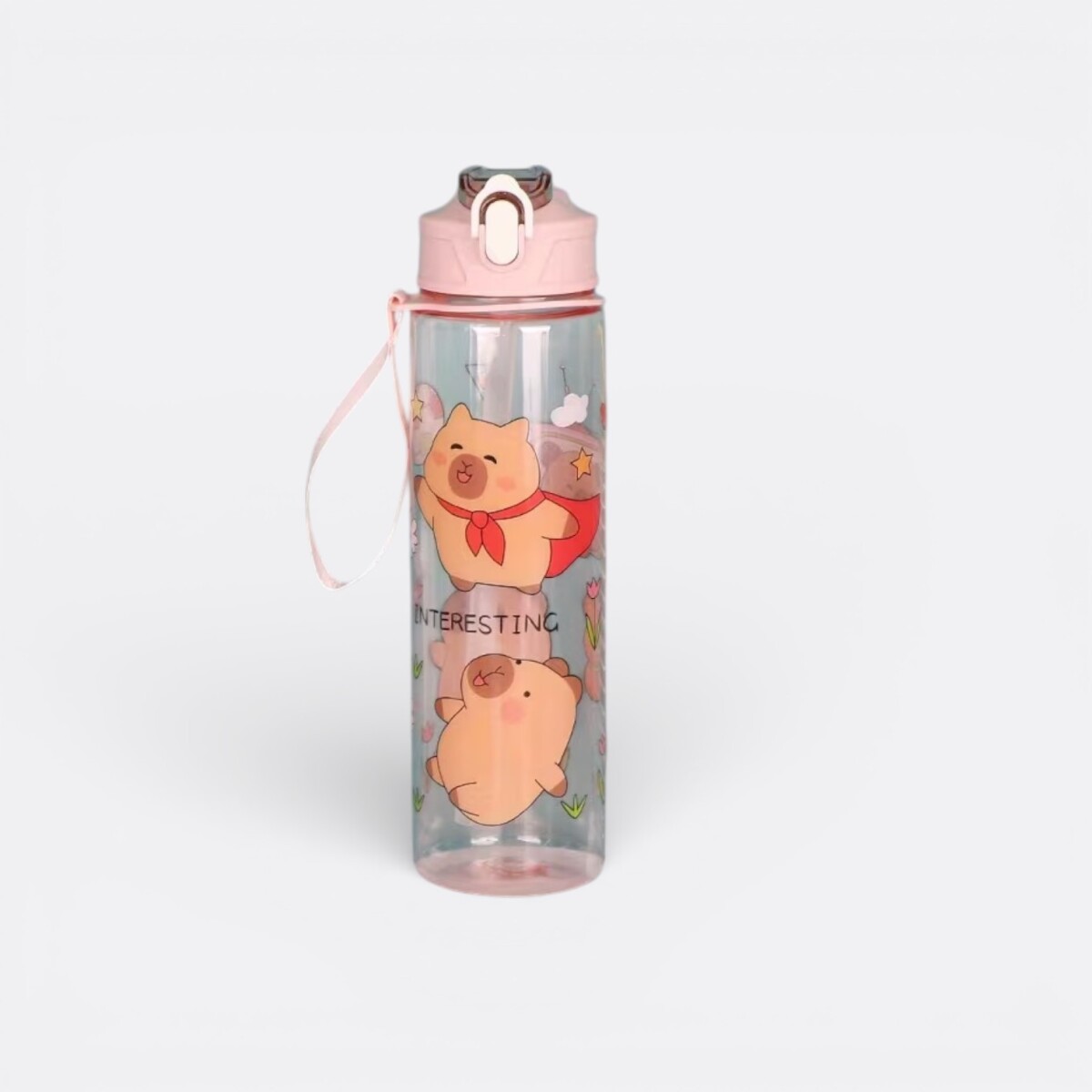 Botella Infantil Estampada De Personajes - Modelo 9 