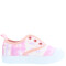 Championes Infantiles Croco Kids SPAR con elástico sin cordones Rosado - Blanco