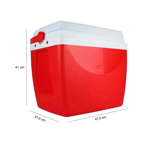 Set Playa Mor Sillasx2 Alum 120Kg + Conservadora Térmica 34L Rojo