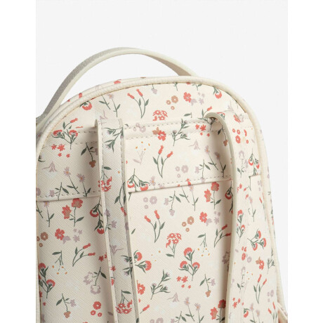 Mochila Urbana Flores Estampado Flores