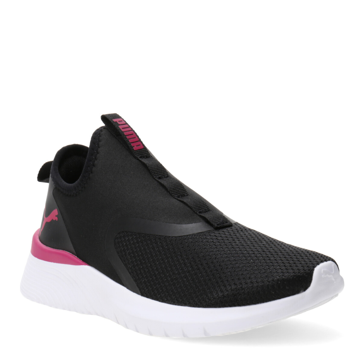 Remedie Slip On Puma - Negro/Fucsia 