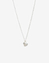 Cadena Corta con Dije Metal Cadena Corazón Plata 925 - Plateado
