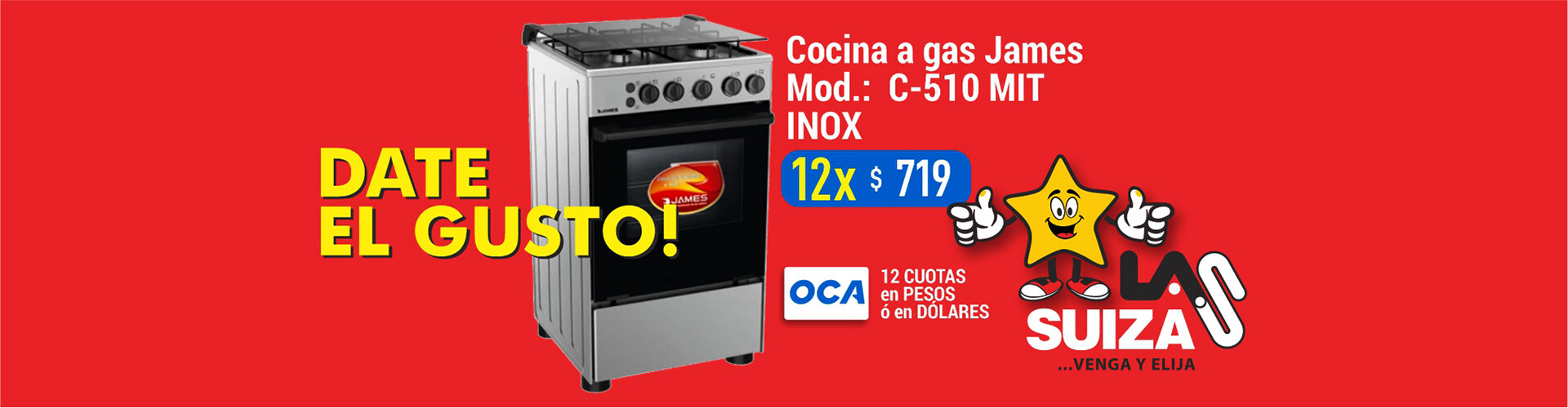 Cocina James C510MIT