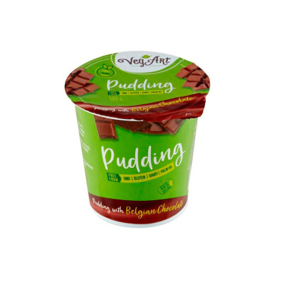 Pudding chocolate belga 180g Veg Art Pudding Chocolate Bela Vegart