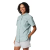 Camisa Bahama II Mujer Crushed Blue