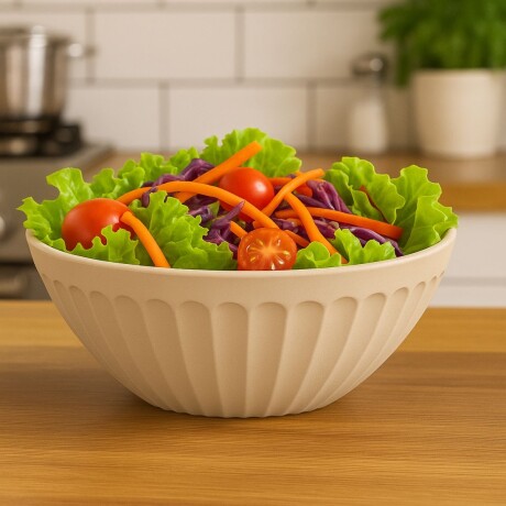 Bowl de plástico 1,5lts CAPPUCCINO