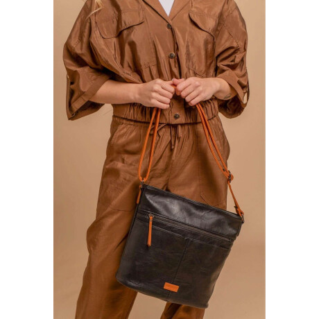 Bandolera Quina Negro C/Suela