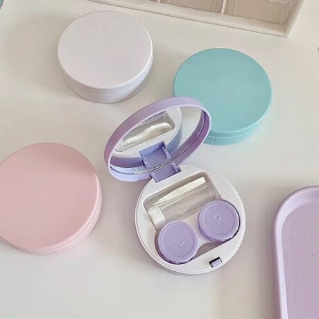 Estuche para lentes de contacto Lila