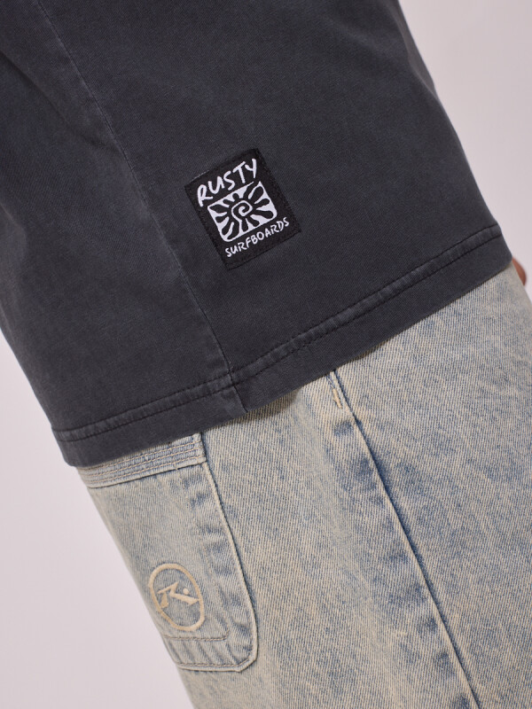 T-SHIRT FLIPDA RUSTY Gris